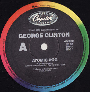 George Clinton : Atomic Dog (12", Single)