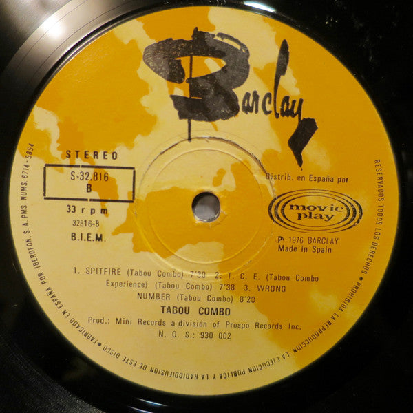 Tabou Combo : Inflacion (LP, Album)
