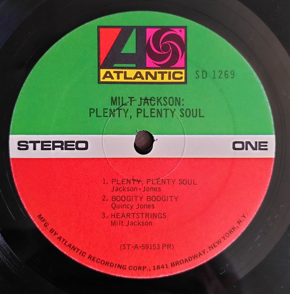 Milt Jackson ~ Plenty, Plenty Soul (Vinyl) - Djungel & Jazz