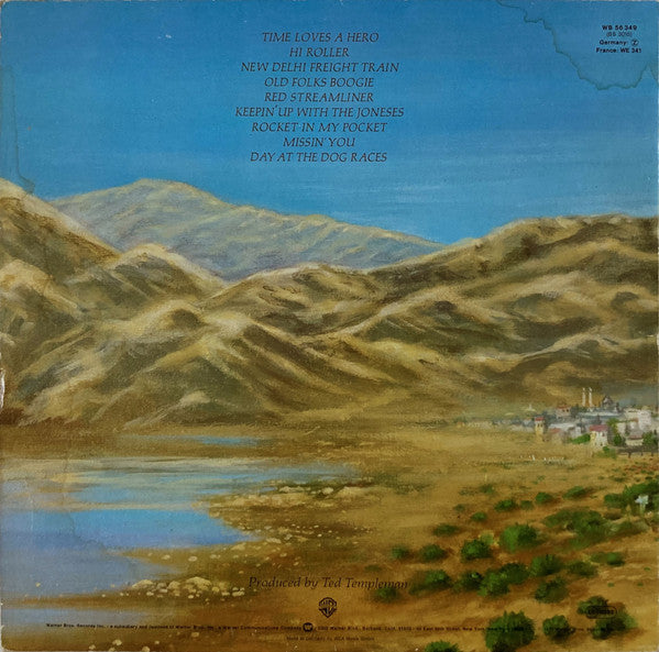 Little Feat : Time Loves A Hero (LP, Album, RE)