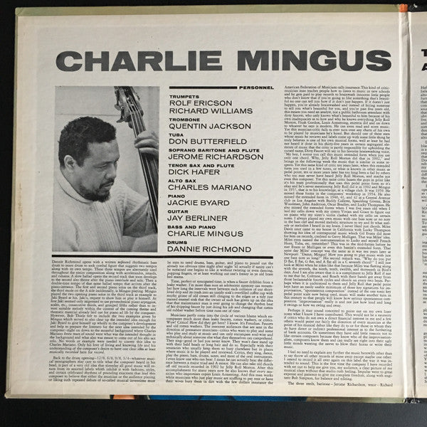 Charles Mingus ~ The Black Saint And The Sinner Lady (Vinyl) - Djungel & Jazz