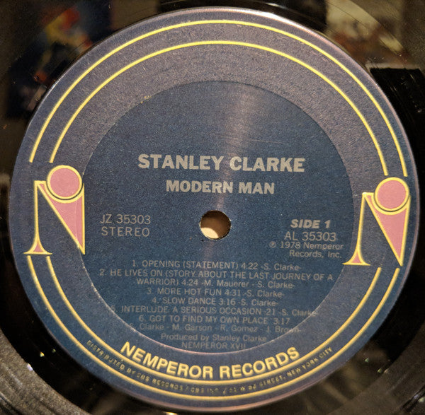 Stanley Clarke ~ Modern Man (Vinyl) - Djungel & Jazz