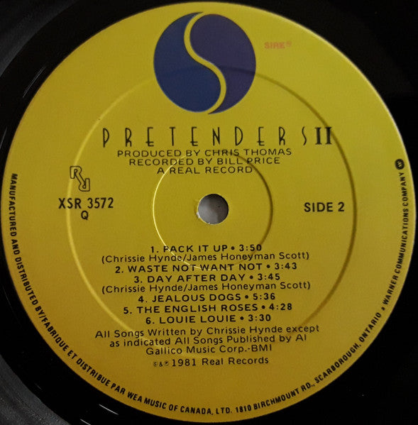 The Pretenders ~ Pretenders II (Vinyl) - Djungel & Jazz