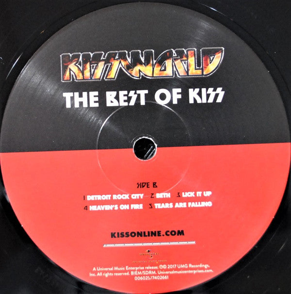 Kiss ~ Kissworld (The Best Of Kiss) (Vinyl) - Djungel & Jazz