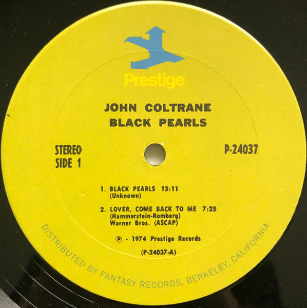 John Coltrane ~ Black Pearls (Vinyl) - Djungel & Jazz