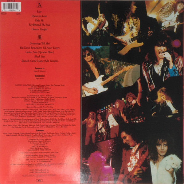 Yngwie Malmsteen ~ Trial By Fire: Live In Leningrad (Vinyl) - Djungel & Jazz
