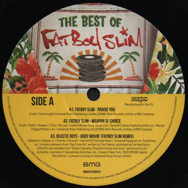 Fatboy Slim ~ The Best Of Fatboy Slim (Vinyl) - Djungel & Jazz