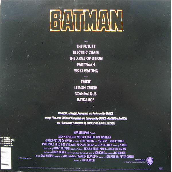 Prince ~ Batman™ (Motion Picture Soundtrack) (Vinyl) - Djungel & Jazz