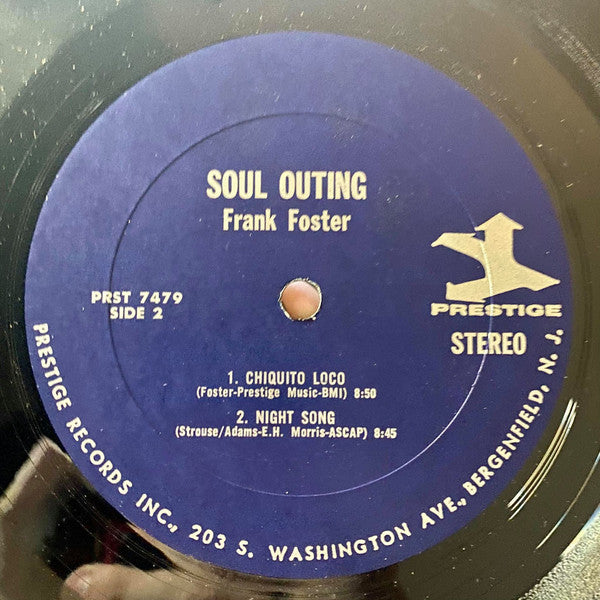 Frank Foster ~ Soul Outing! (Vinyl) - Djungel & Jazz