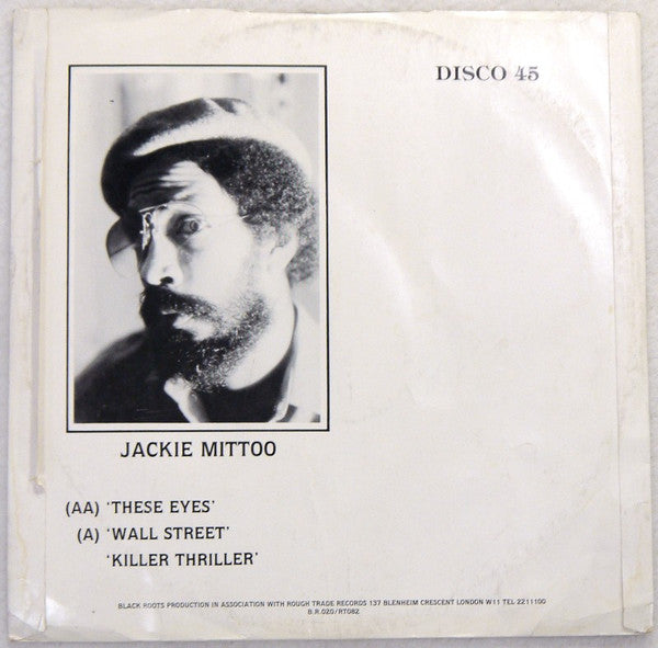 Jackie Mittoo : These Eyes (12", Gre)