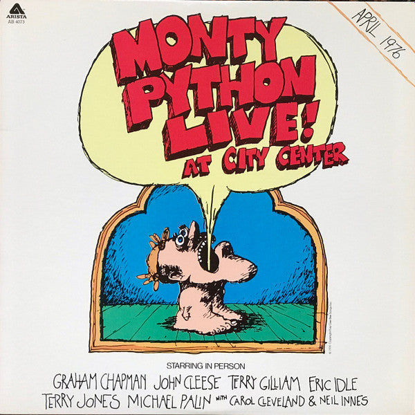 Monty Python ~ Live At City Center (Vinyl) - Djungel & Jazz