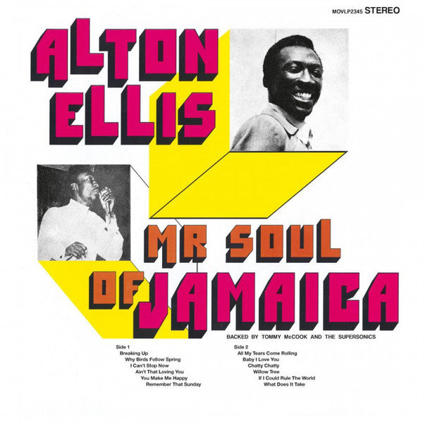 Alton Ellis ~ Mr Soul Of Jamaica (Vinyl) - Djungel & Jazz