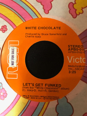 White Chocolate  ~ Getting Ready To Rock & Roll / Let's Get Funked (Vinyl) - Djungel & Jazz