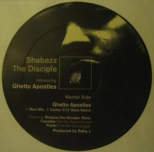 Shabazz The Disciple ~ Introducing: Ghetto Apostles (Vinyl) - Djungel & Jazz