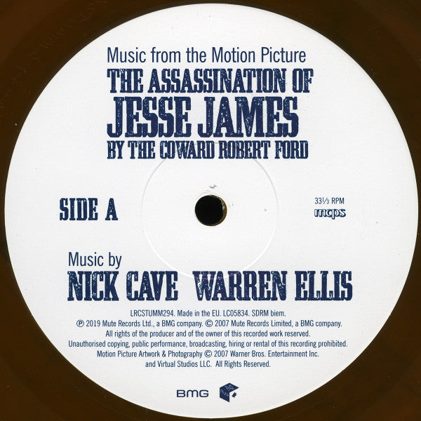 Nick Cave And Warren Ellis ~ The Assassination Of Jesse James By The Coward Robert Ford (Music From The Motion Picture) (Vinyl) - Djungel & Jazz