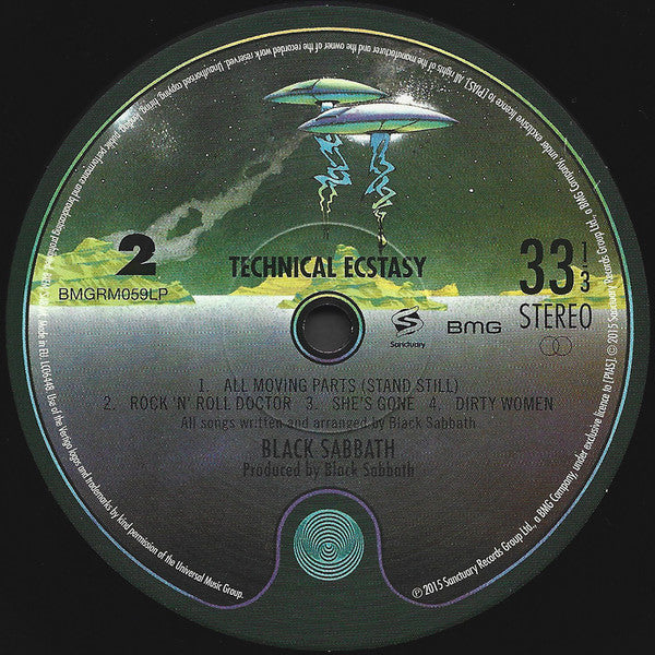 Black Sabbath ~ Technical Ecstasy (Vinyl) - Djungel & Jazz