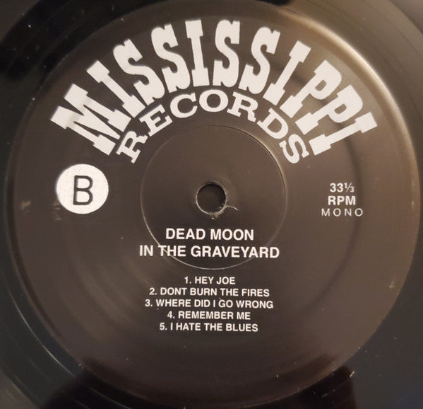 Dead Moon ~ In The Graveyard (Vinyl) - Djungel & Jazz