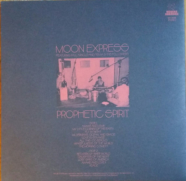 Moon Express Featuring Paul Arnold & Tsvia & The Followers ~ Prophetic Spirit (Vinyl) - Djungel & Jazz