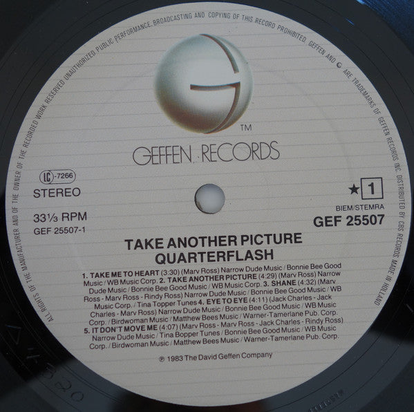 Quarterflash ~ Take Another Picture (Vinyl) - Djungel & Jazz