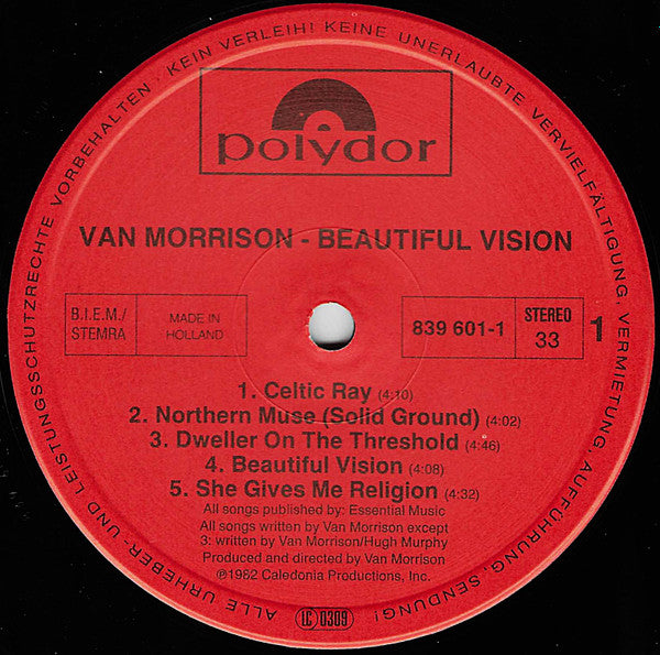 Van Morrison ~ Beautiful Vision (Vinyl) - Djungel & Jazz