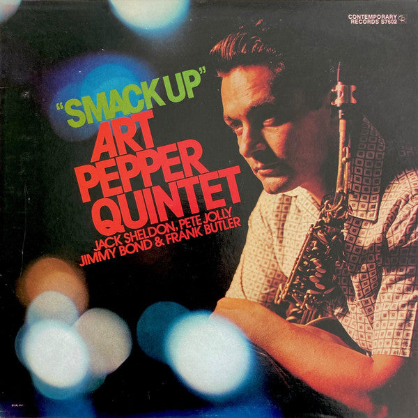 Art Pepper Quintet ~ Smack Up (Vinyl) - Djungel & Jazz