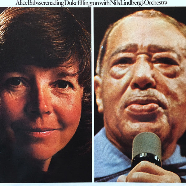 Alice Babs / Nils Lindberg's Orchestra ~ Alice Babs Serenading Duke Ellington (Vinyl) - Djungel & Jazz