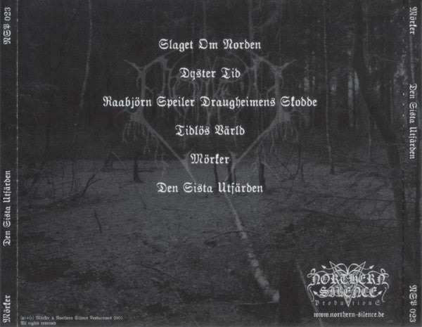 Mörker ~ Den Sista Utfärden (Vinyl) - Djungel & Jazz