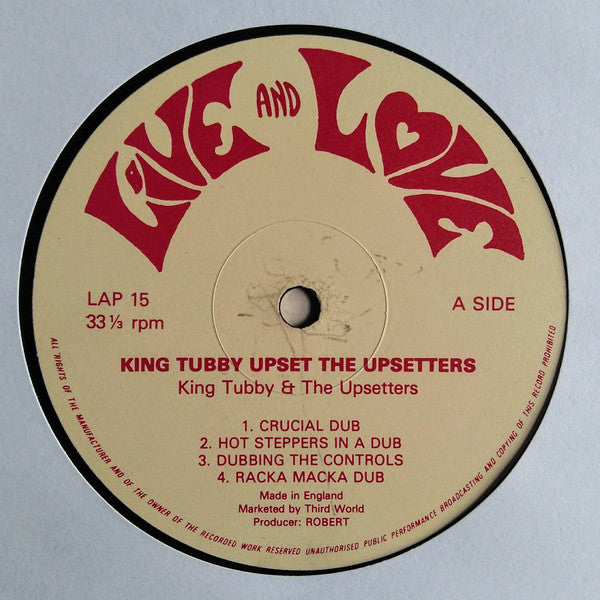 King Tubby : Upset The Upsetter (LP, Album)