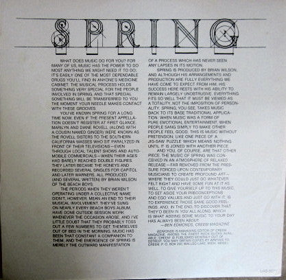Spring  ~ Spring (Vinyl) - Djungel & Jazz