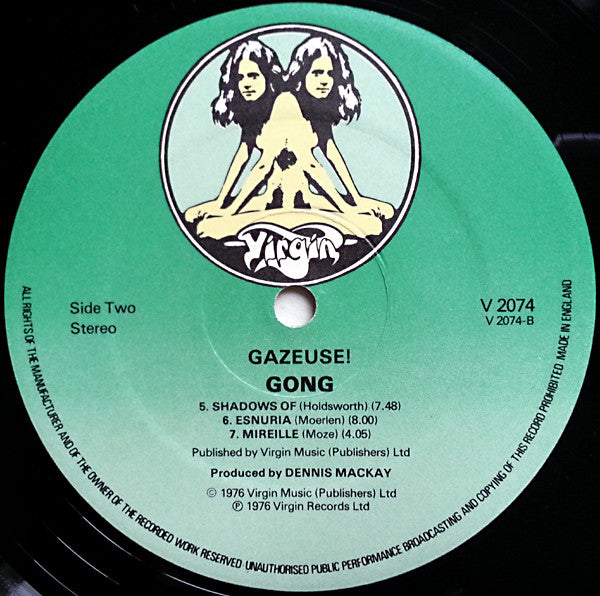 Gong : Gazeuse! (LP, Album, Gre)