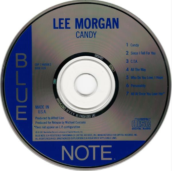 Lee Morgan ~ Candy (Vinyl) - Djungel & Jazz