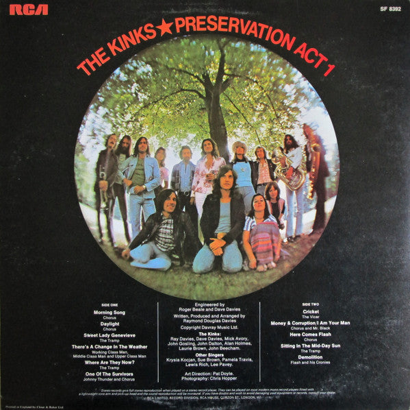 The Kinks ~ Preservation Act 1 (Vinyl) - Djungel & Jazz