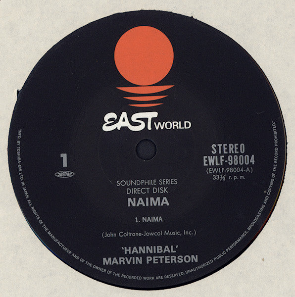 Hannibal Marvin Peterson : Naima (LP, Album)