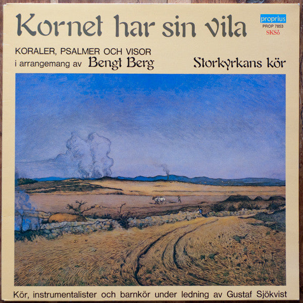 Bengt Berg & Storkyrkans Kör ~ Kornet Har Sin Vila (Vinyl) - Djungel & Jazz