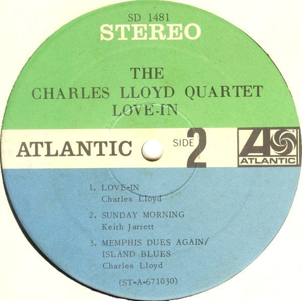 The Charles Lloyd Quartet ~ Love-In (Vinyl) - Djungel & Jazz