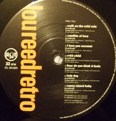 Lou Reed : Retro (LP, Comp)