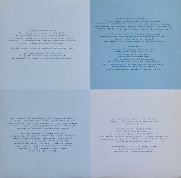 Sinéad O'Connor ~ The Lion And The Cobra (Vinyl) - Djungel & Jazz