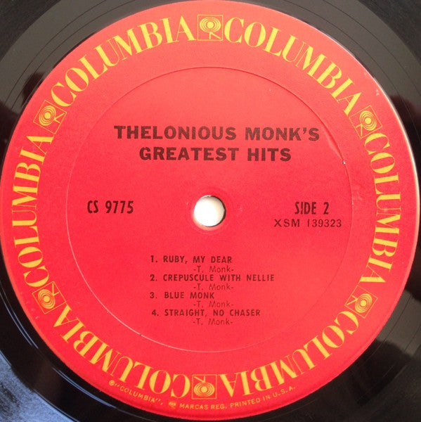 Thelonious Monk ~ Monk's Greatest Hits (Vinyl) - Djungel & Jazz