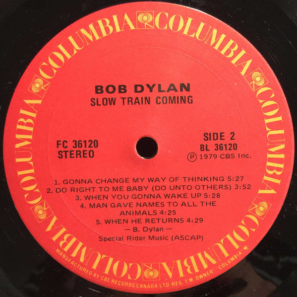 Bob Dylan ~ Slow Train Coming (Vinyl) - Djungel & Jazz