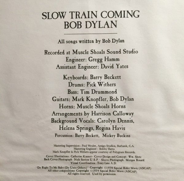 Bob Dylan ~ Slow Train Coming (Vinyl) - Djungel & Jazz