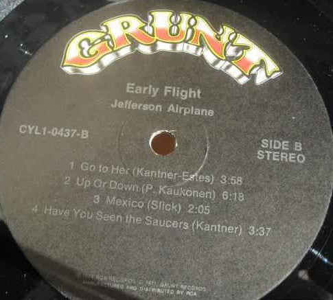 Jefferson Airplane ~ Early Flight (Vinyl) - Djungel & Jazz