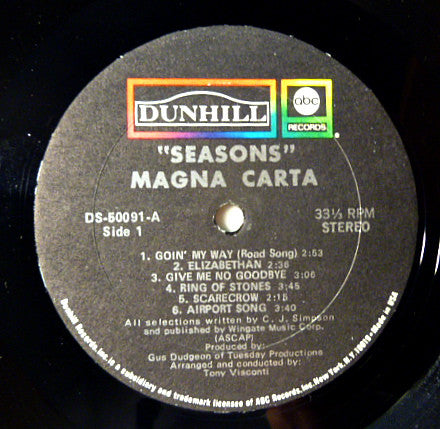 Magna Carta ~ Seasons (Vinyl) - Djungel & Jazz