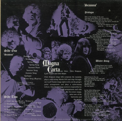 Magna Carta ~ Seasons (Vinyl) - Djungel & Jazz
