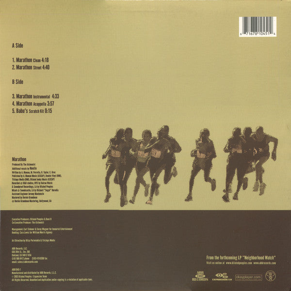 Dilated Peoples : Marathon (12")
