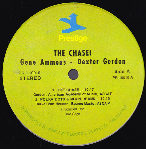 Gene Ammons & Dexter Gordon ~ The Chase! (Vinyl) - Djungel & Jazz