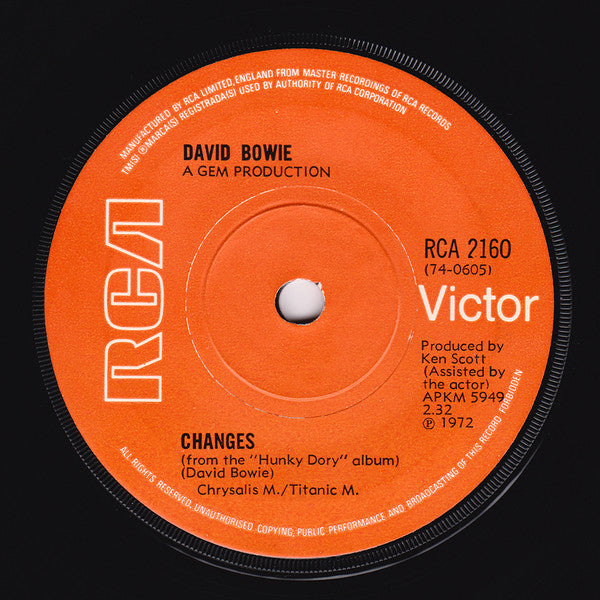 David Bowie ~ Changes (Vinyl) - Djungel & Jazz