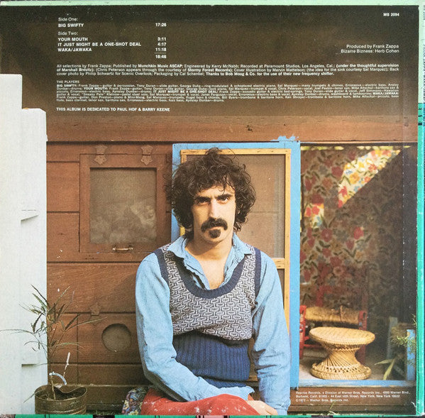 Frank Zappa ~ Waka / Jawaka - Hot Rats (Vinyl) - Djungel & Jazz