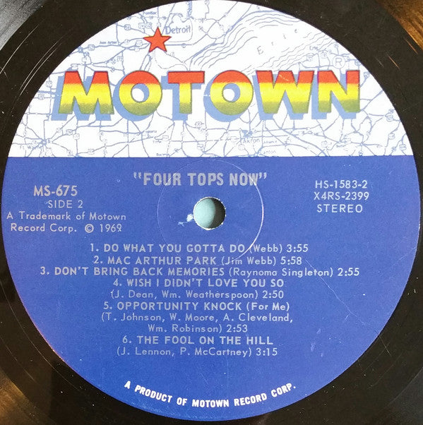 Four Tops ~ Four Tops Now! (Vinyl) - Djungel & Jazz