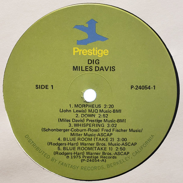 Miles Davis : Dig (2xLP, Comp, Gat)