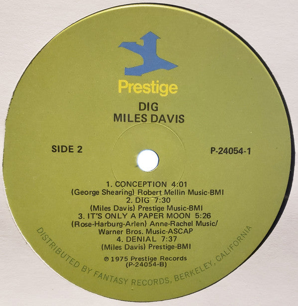 Miles Davis : Dig (2xLP, Comp, Gat)